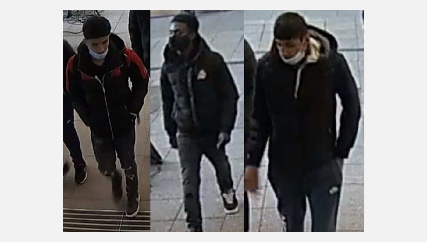 Two groups fight in Milton Keynes shopping centre CCTV released